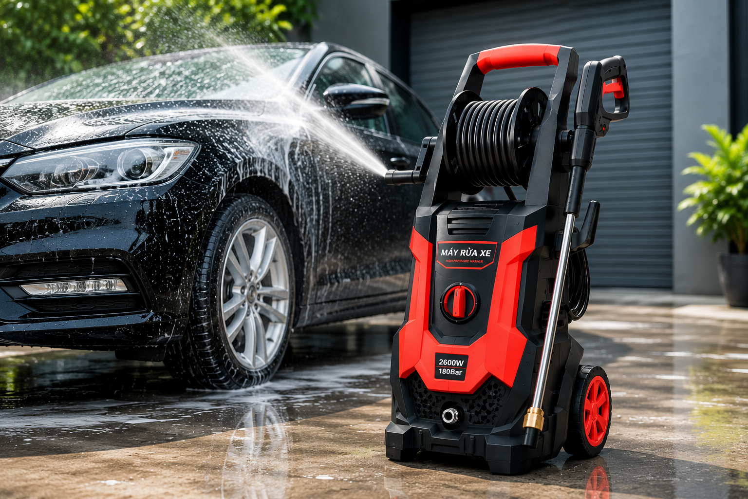 Máy rửa xe